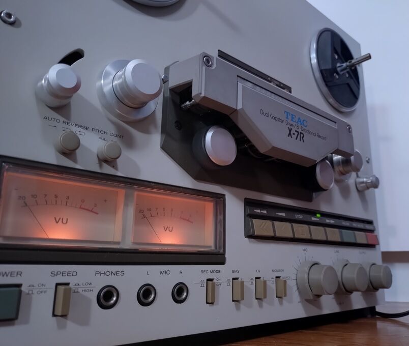 オープンデッキの修理 TEAC X-7R 完璧に整備 : オープンリールテープ
