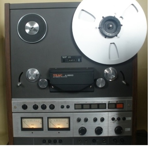 オープンデッキを修理する TEAC A-6600 : オープンリールテープデッキ