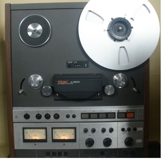 オープンデッキを修理する TEAC A-6600 : オープンリールテープデッキ