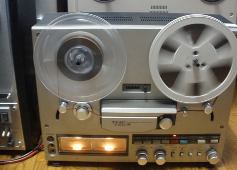X-300に悪魔のオレンジヘッドを乗せる : オープンリールテープデッキの