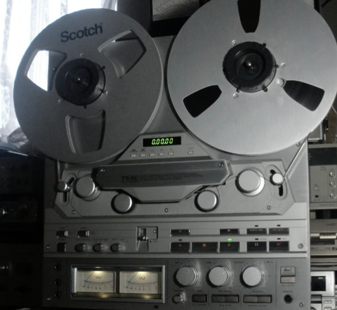 オープンリールデッキの修理受託 TEAC X-2000R : オープンリールテープ