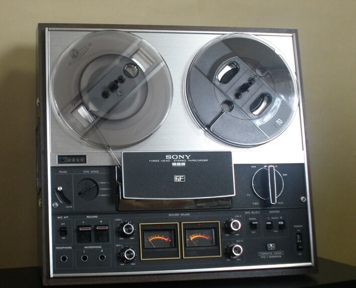 オープンリール式テープデッキ SONY TC-6360A SONY TC-6360A 古いので故障が多い機種。しかし大体治せる : オープン