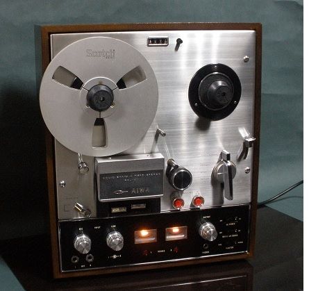 AIWA TP-1011 PREAMP MOD リッチー ブラックモア　エコー リッチーブラックモア TP-1011 : オープンリールテープデッキ