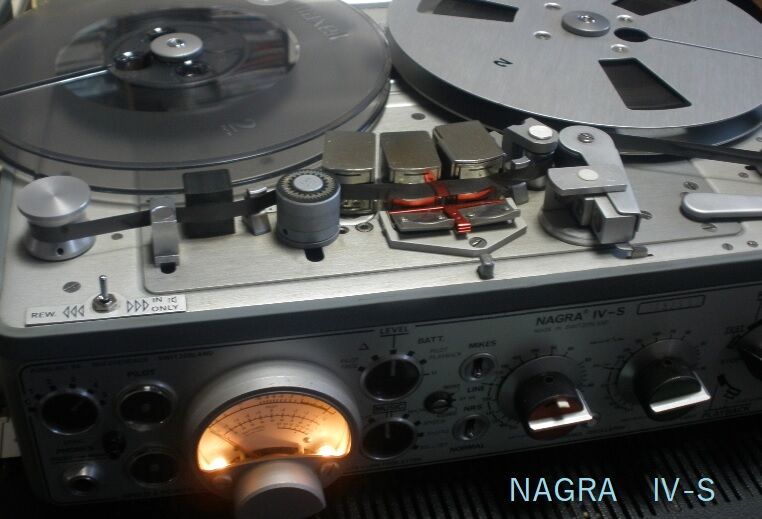 NAGRA Ⅳ-S （ステレオ ナグラ）Quantegy新品テープ付 Nagra IV-S - Nagra