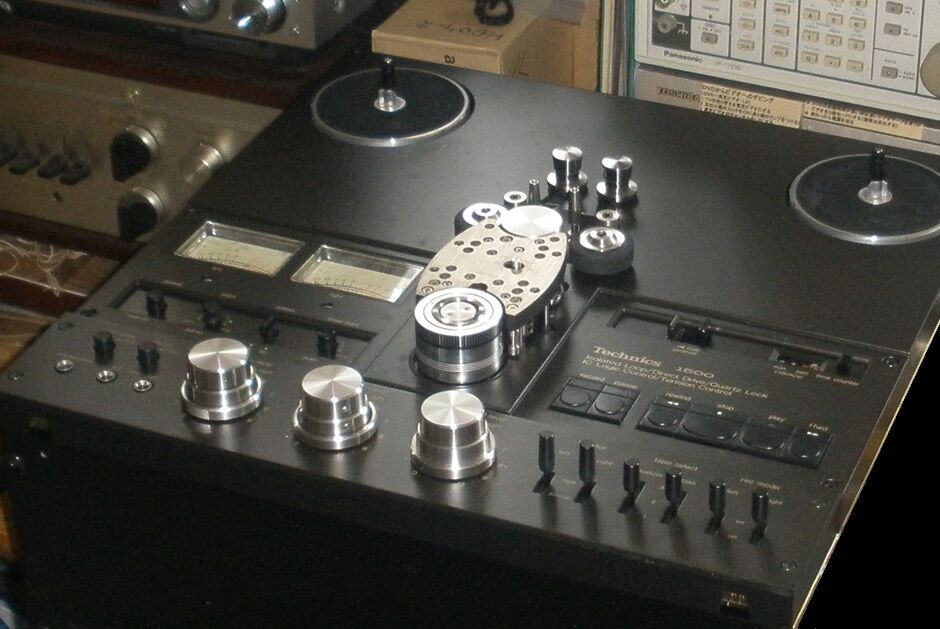 RS-1500Uの整備とオシロスコープ : オープンリールテープデッキの復刻