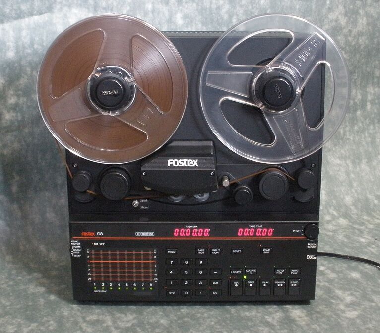 修理と改造 Fostex R8 難しいが何とかやる : オープンリール 修理と改造 Fostex R8 難しいが何とかやる : オープンリール