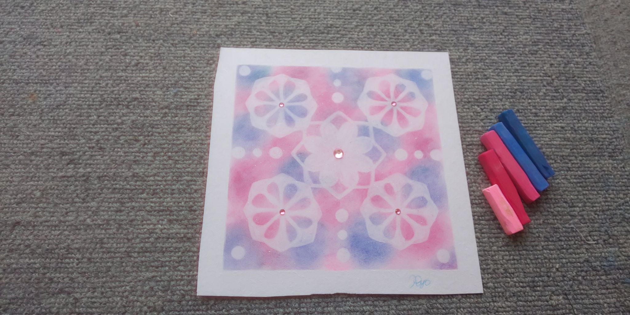 カラーアートセラピー パステルアートを楽しむ ミ 佐賀市パーソナルカラー診断 イメージコンサルタント カラーアートセラピー コミュニケーション タップダンス エクササイズ 朗読を楽しもう 原田 眞理子の夢色ブログvol 2