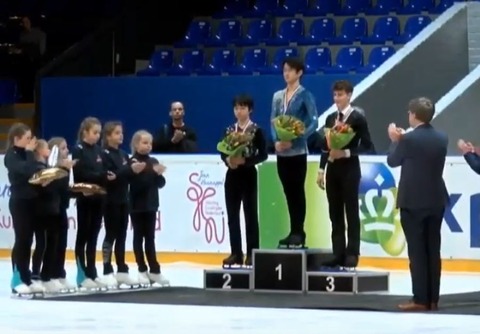 19 Challenge Cup 山本草太 表彰式