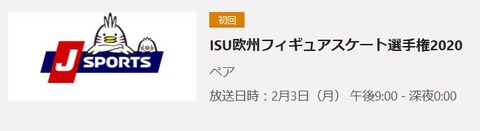 J4　2020 欧州選手権　2