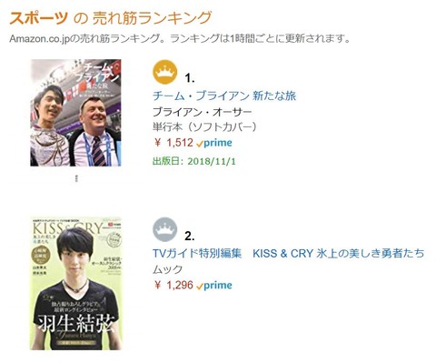 18-10-31 Amazon ランキング