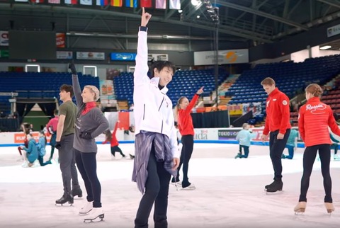 19 スケートカナダ　EX　練習