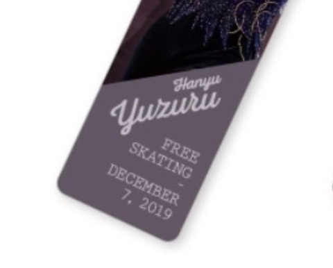 20 羽生結弦展　キーホルダー　1-1