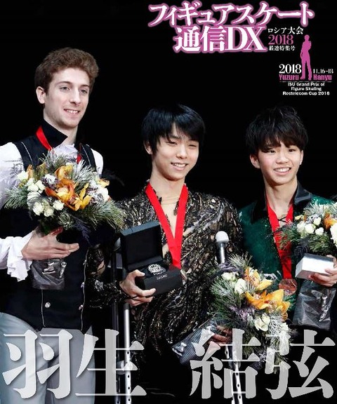フィギュアスケート通信DX　ロステレ　裏