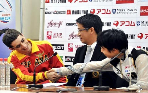 2011 ロステレコム 会見 1 (2)