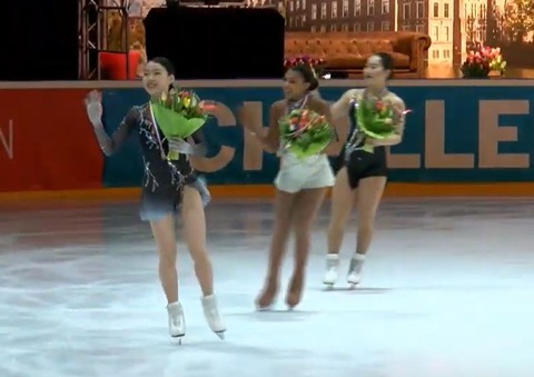 19 Challenge Cup 女子表彰式　2