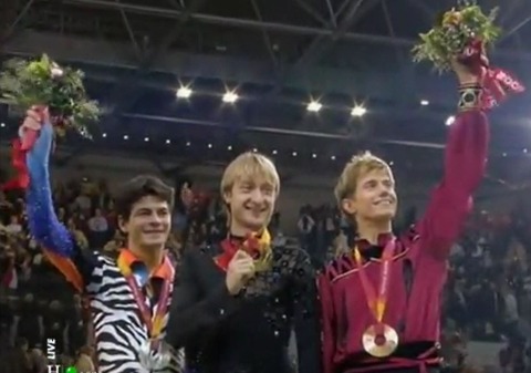 2006 Torino olimpic 表彰式　3