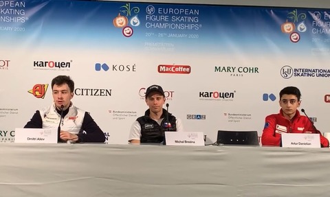 2020 欧州選手権 SP Conference