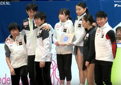 19 Challenge Cup 女子表彰式　3