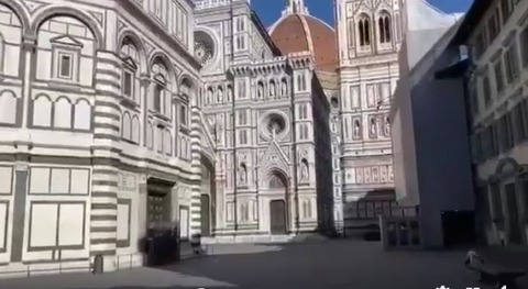 Firenze vuota