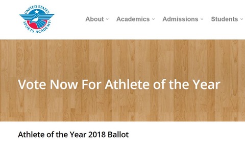 2018 Athlete of the Year  3