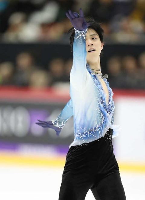 181103 フィンランド　SP　7  スポニチ