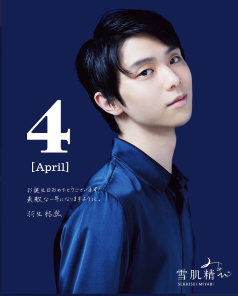 バースデイカード　４月