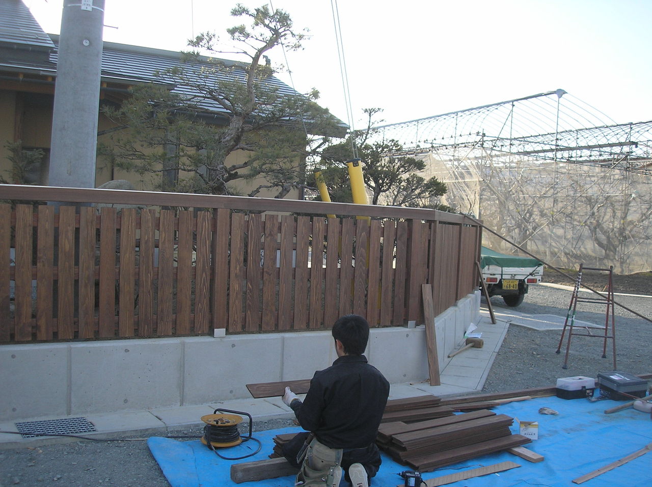 板塀工事 ３代目日記