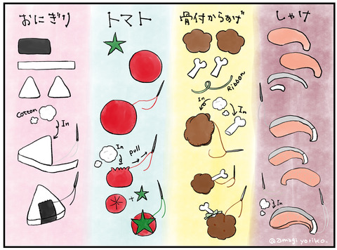 フェルトのお弁当1