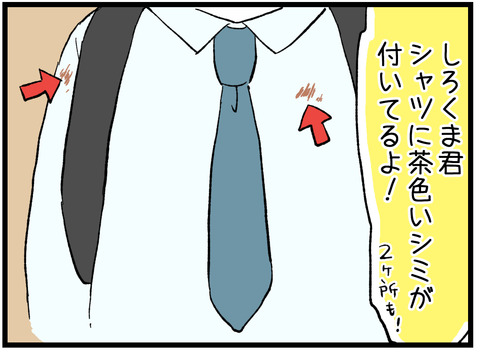 茶色いシミ2