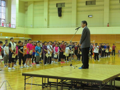 ソフトバレー大会_理事長挨拶_20190714