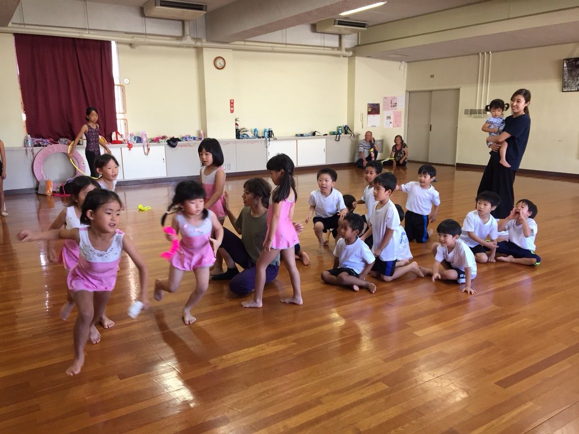 小学生 新体操 y字バランス 特練&ヨゼフ新体操幼児参観 : 西日本体育教室スタッフブログ