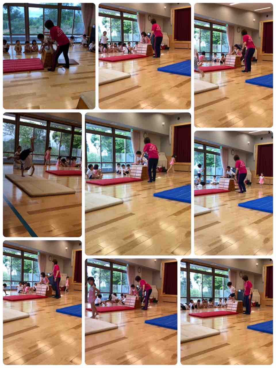 ヨゼフ新体操クラブ 市ジュニア リハーサル 西日本体育教室スタッフブログ