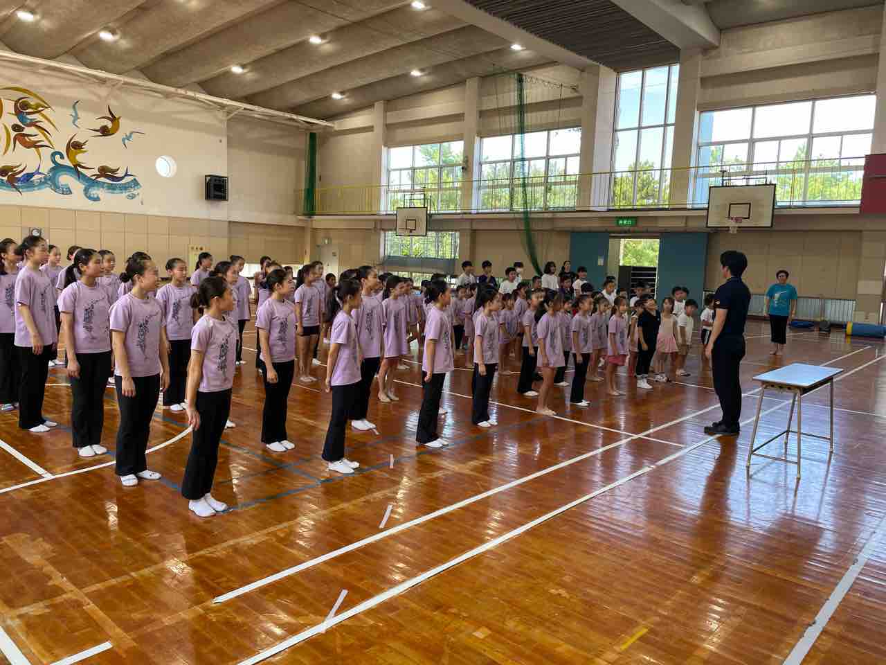 女子小中学生夏合宿 