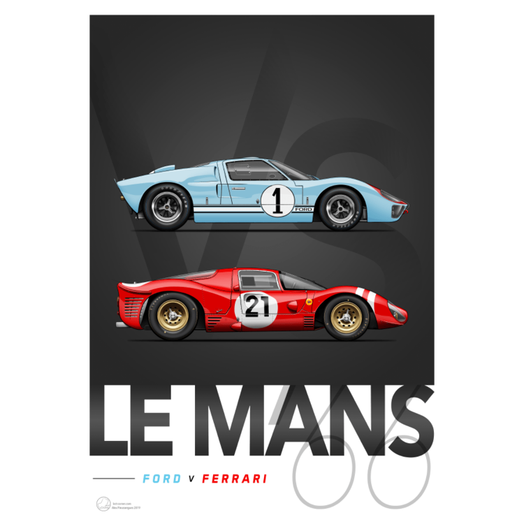 Ford V Ferrari のポスターグラフィックを集めてみました E Typeのガレージ Part 2 Ford V Ferrari のポスターグラフィックを集めてみました E Typeのガレージ Part 2
