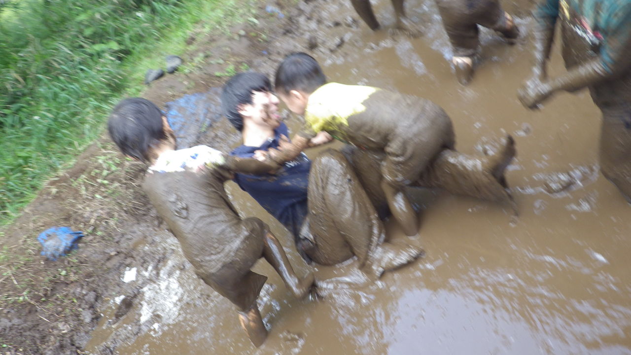 700 R1 5 16 木 田んぼの代掻き 千葉市 若竹保育園のブログ