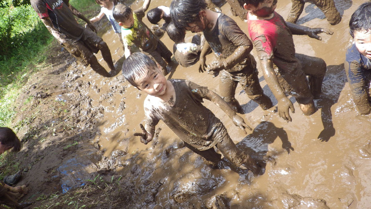 700 R1 5 16 木 田んぼの代掻き 千葉市 若竹保育園のブログ