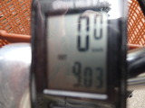 行きは9.03km