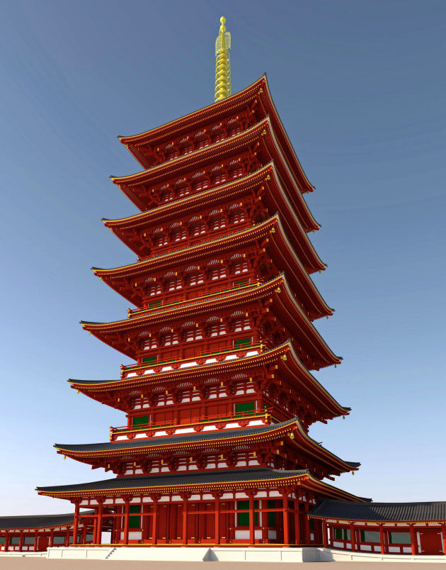 金閣寺に七重塔？ 義満時代の装飾、発見「高さ110㍍」推定も