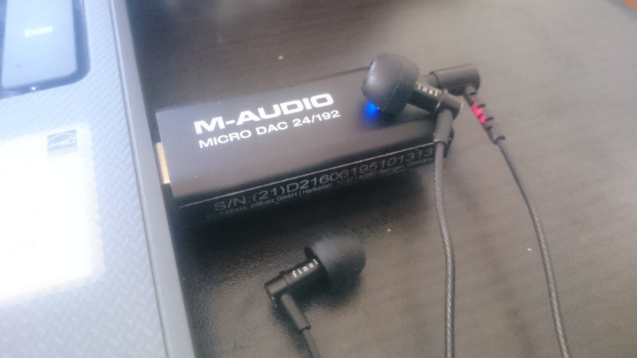 M-AUDIO MICRO DAC 好きな音じゃないけど必要不可欠なアイテム