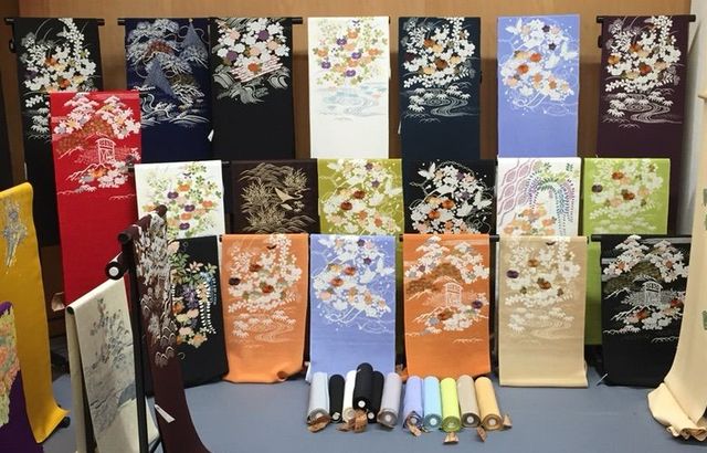 ぎをん齋藤 齋藤 名古屋帯 帯 小紋 着物 嵌め込み