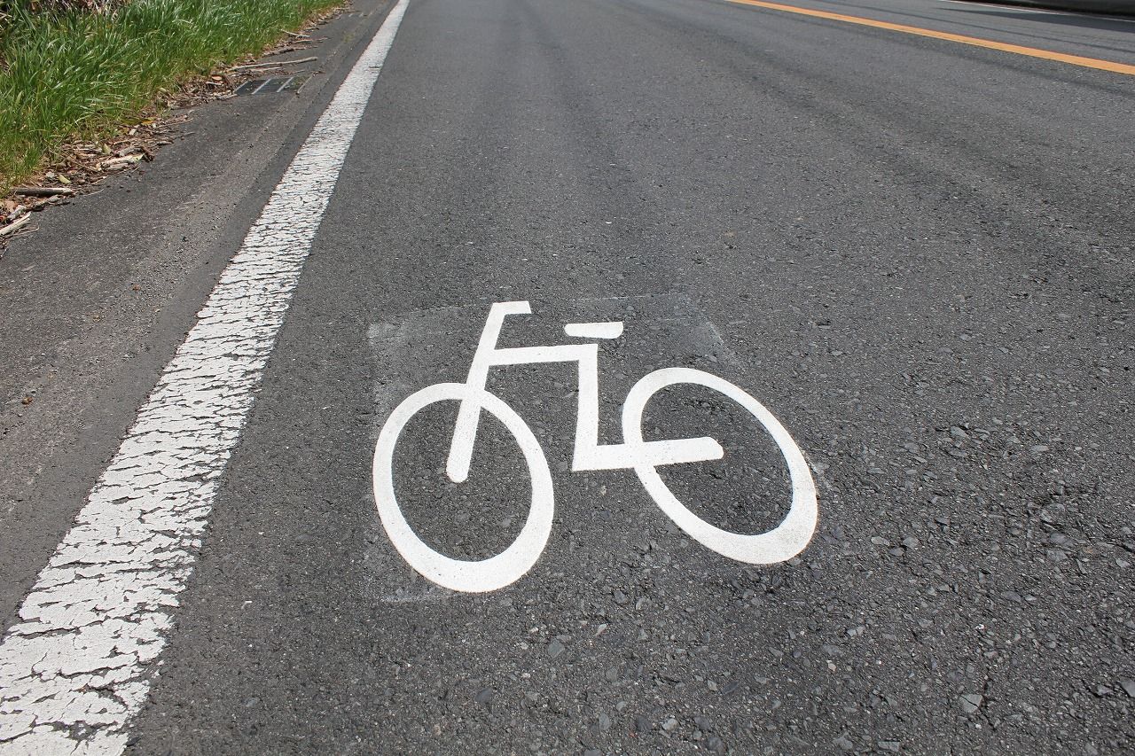 道路 自転車 マーク