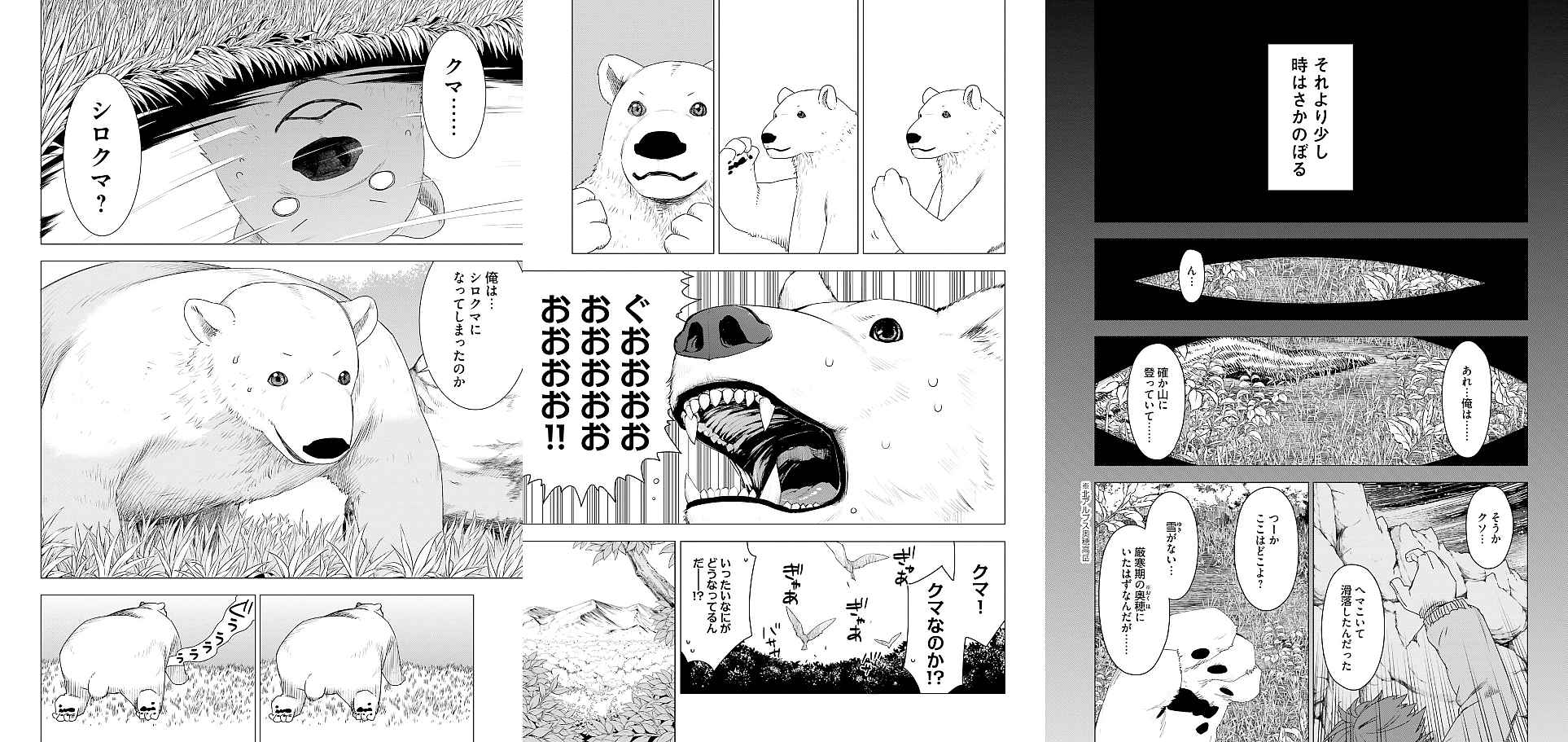 シロクマ転生 森の守護神になったぞ伝説 狼の眉