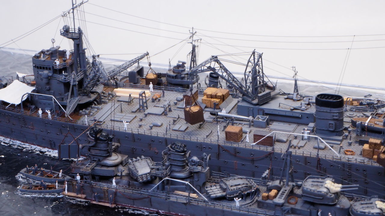 1/700 ピットロード明石 完成版 : 天雲技術廠