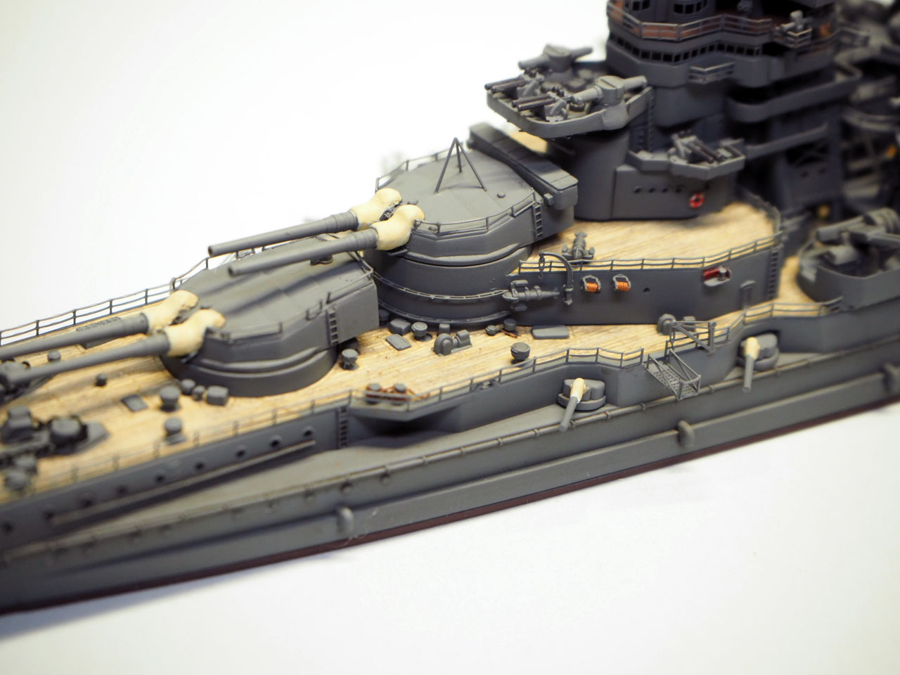 1/700 フジミ金剛1941＋ﾃﾄﾗﾓﾃﾞﾙﾜｰｸｽｴｯﾁﾝｸﾞﾊﾟｰﾂ : 天雲技術廠
