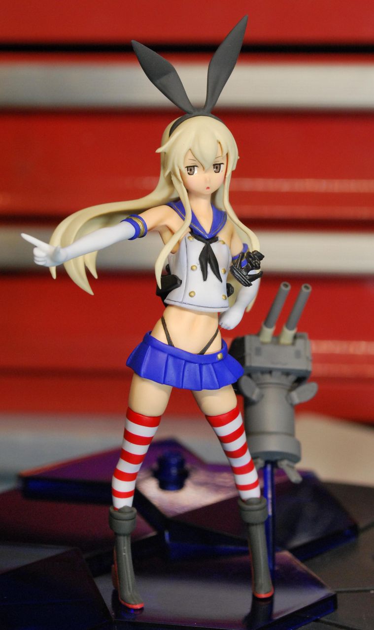 完成レビュー」PLAMAX 艦娘 島風「この辺が限界」 : 天雲技術廠