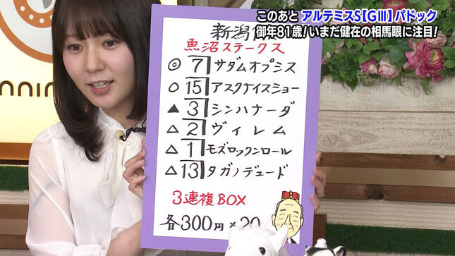 冨田有紀アナ 段々と肩紐が外れていくハプニング!! : 女子アナ情報