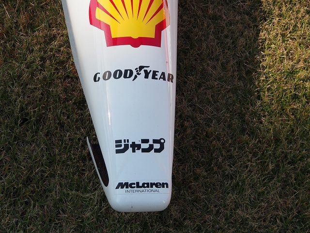 F1マシンエンジン始動 後の展示 マクラーレン Mp4 6 ｄａｈｏｎなの