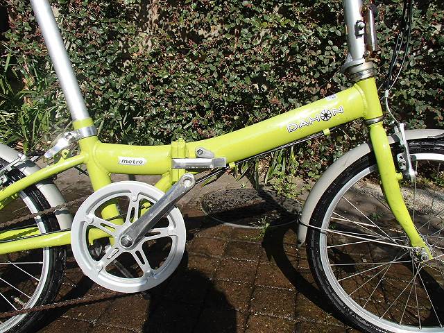 DAHON metro サビ割れあり 現状渡し METROオーバーホール（2）（結構きれいだった、、、けど