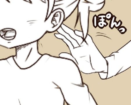 友達 肩を叩く