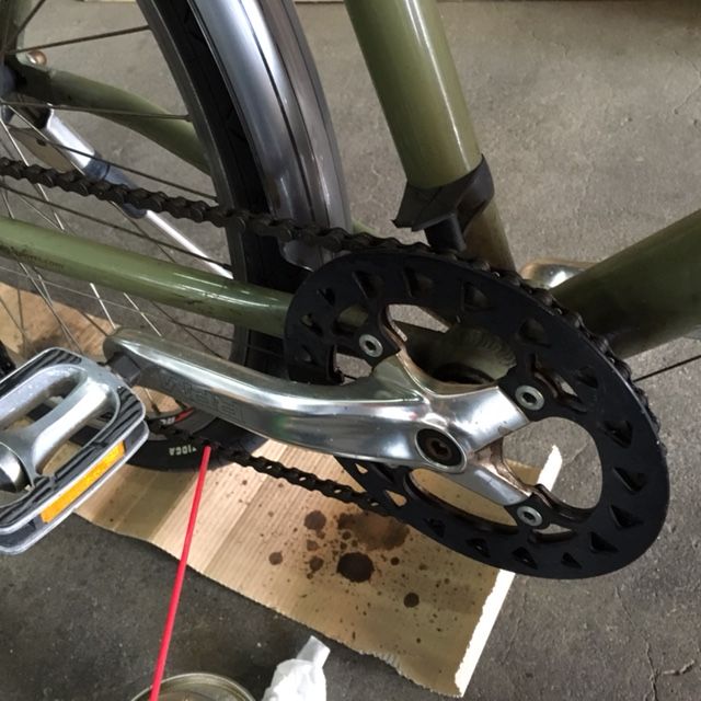 自転車に油を差す 意味